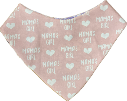 Colly's Creations Mama's Girl Reversible Dog Bandanna
