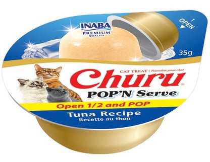 Inaba Churu Tuna Pop'N Serve Cat Treat - 2 pack