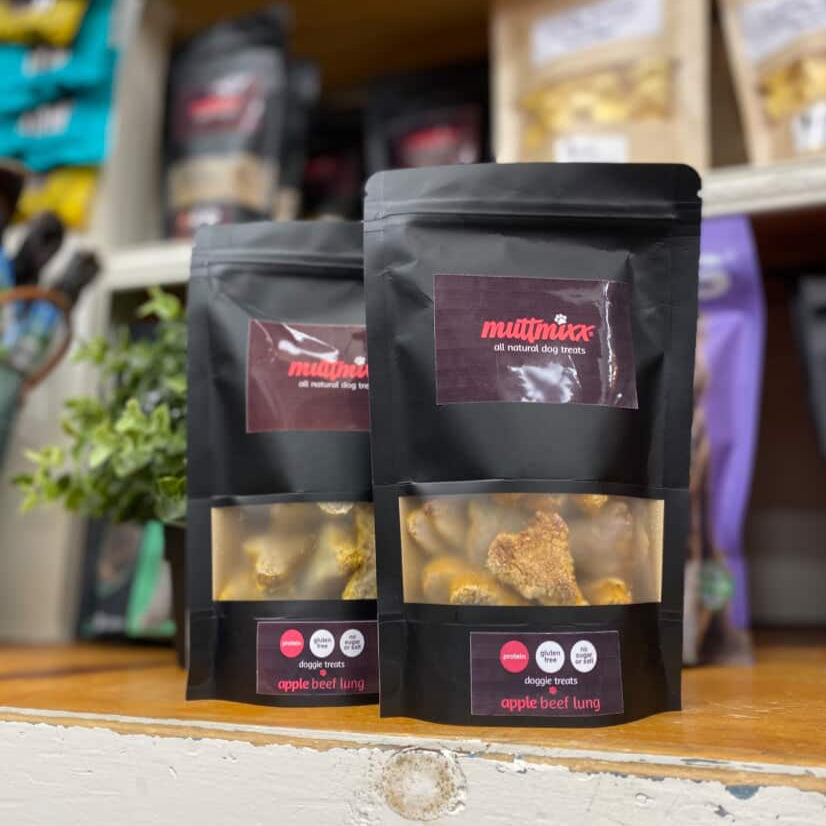 Mutt Mixx🍁 Beef Lung & Apple 6oz