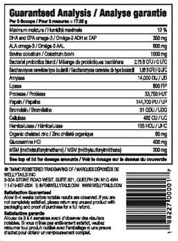 WellyTails 🍁Puppy Smart Start Supplement 454g