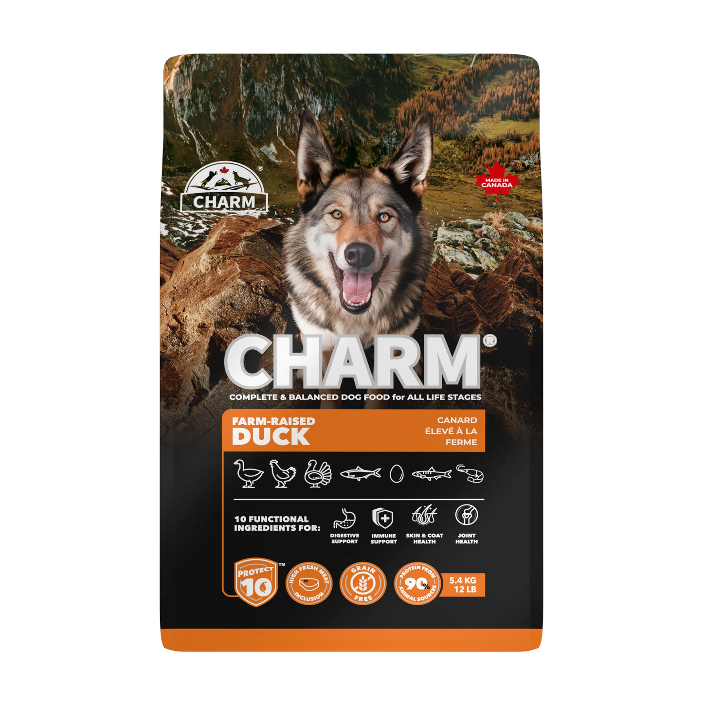 CHARM🍁 Farm-Raised Duck for Dogs & Puppies