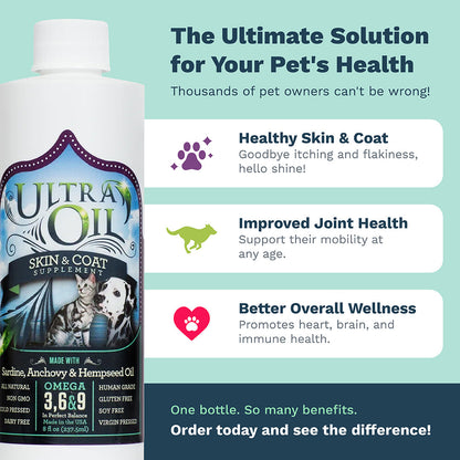 Ultra Oil Skin & Coat Supplement