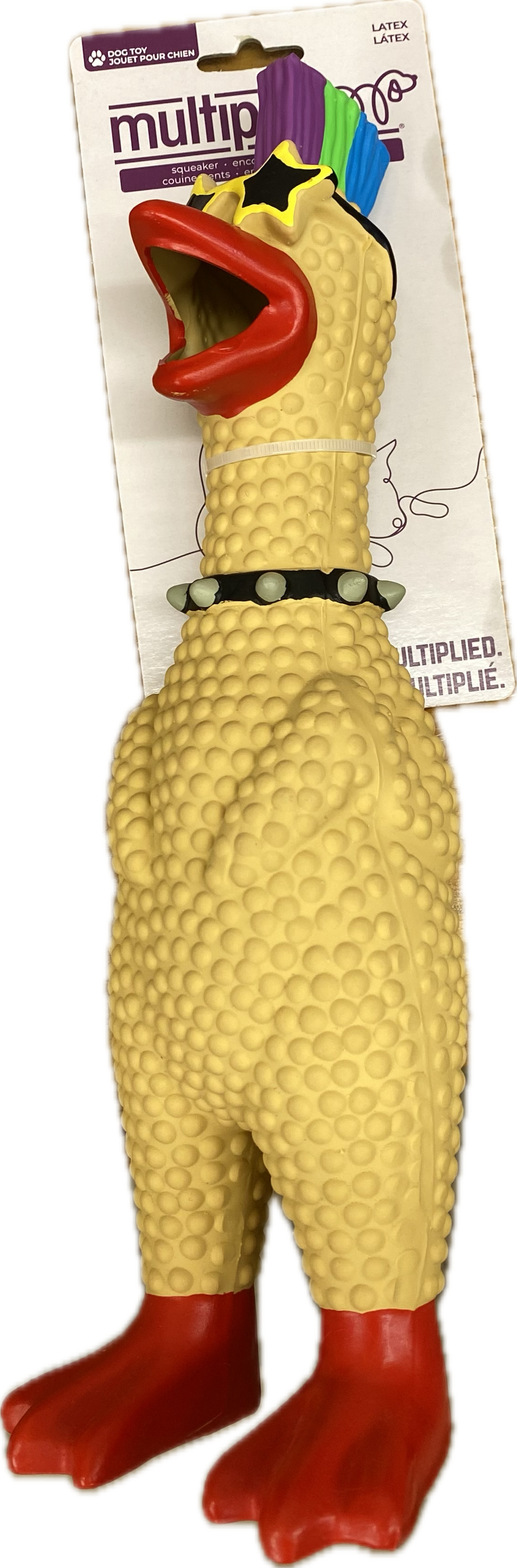 MULTIPET Rock Star 11" Latex Chicken