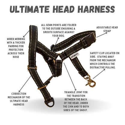 JettaJacks 🍁Coal Ultimate Head Harness