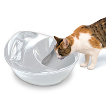 Pioneer Pet Raindrop White Ceramic Water Fountain