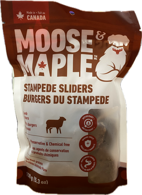 Moose & Maple 🍁Lamb Stampede Sliders Dog Treats 150g