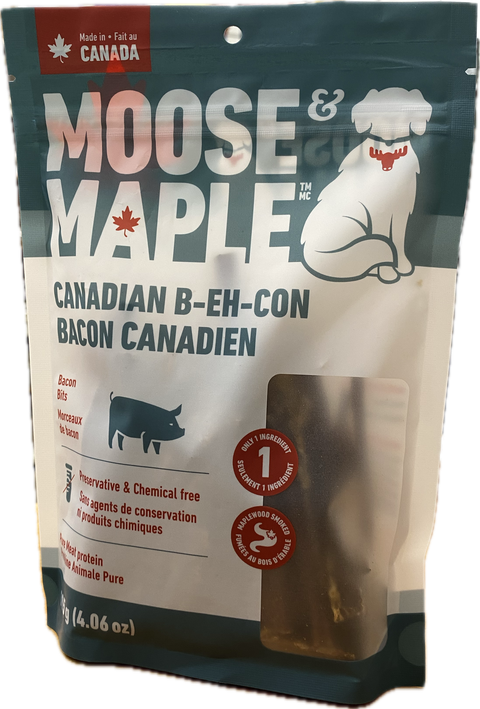 Moose & Maple 🍁Canadian B-EH-con Bits Dog Treats 115g