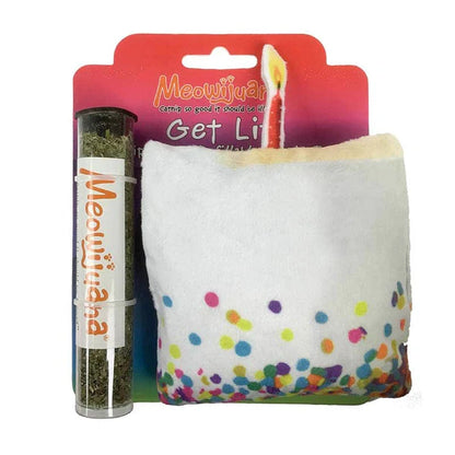Meowijuana Get Lit Birthday Cake