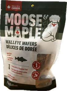 Moose & Maple 🍁Walleye Wafers Dog Treats 75g