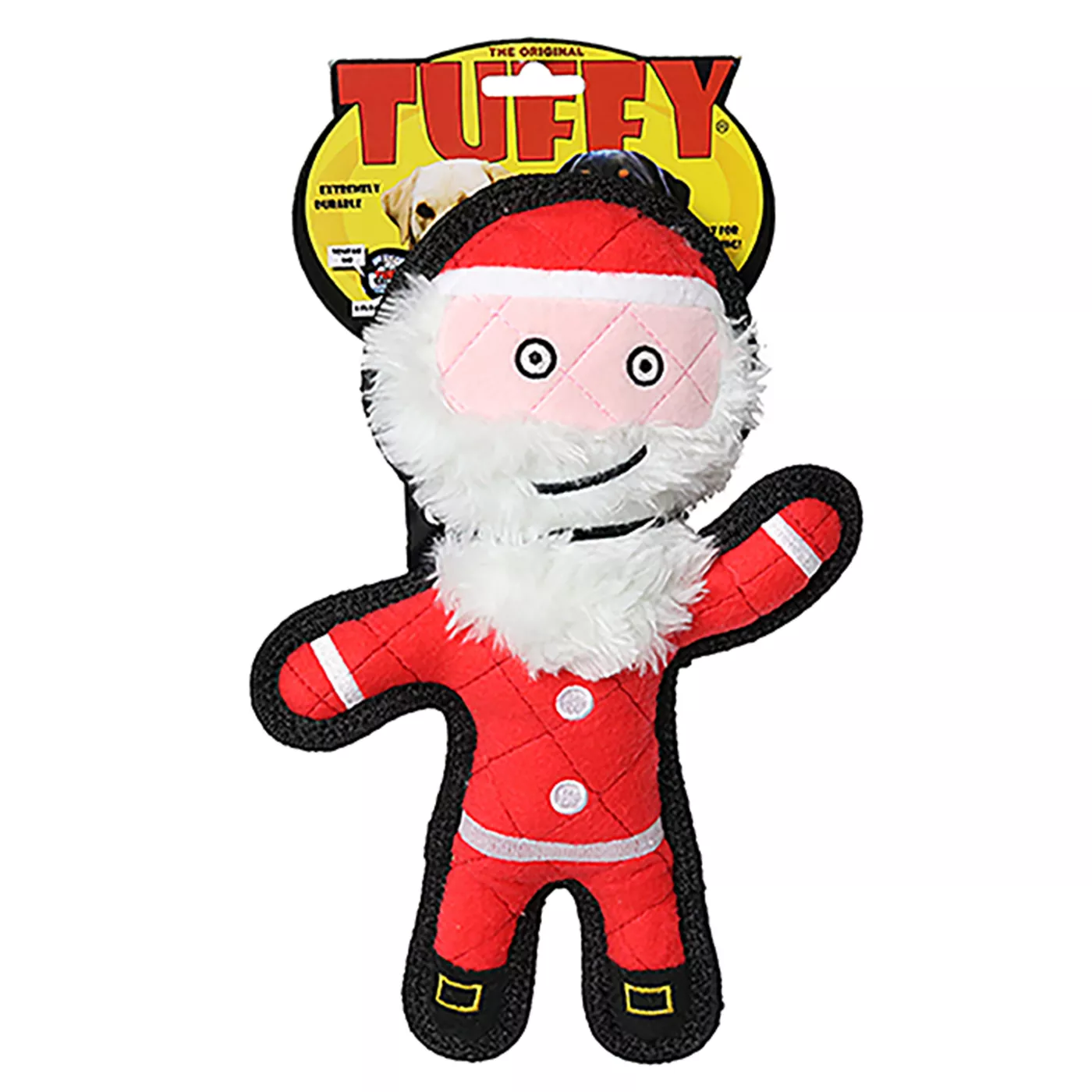 TUFFY Santa Dog Toy