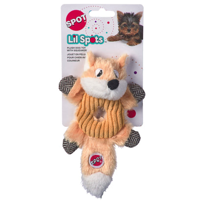 SPOT® Lil' Spots Donut Crinkler Assorted 7" Plush Dog Toy