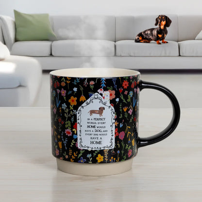 "Dog Home" 18 oz Mug