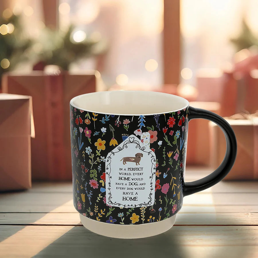 "Dog Home" 18 oz Mug