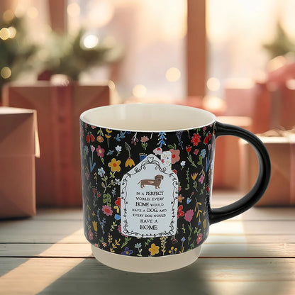 "Dog Home" 18 oz Mug