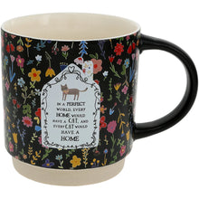 "Cat Home" 18 oz Mug