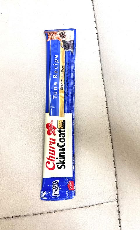 Inaba Churu Skin & Coat  Single Tubes for Cats 14g