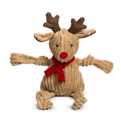 Huggle Houndz Rudy Reindeer Knotties Dog Toy
