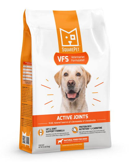 Square Pet VFS Canine Active Joints + Healthy Heart