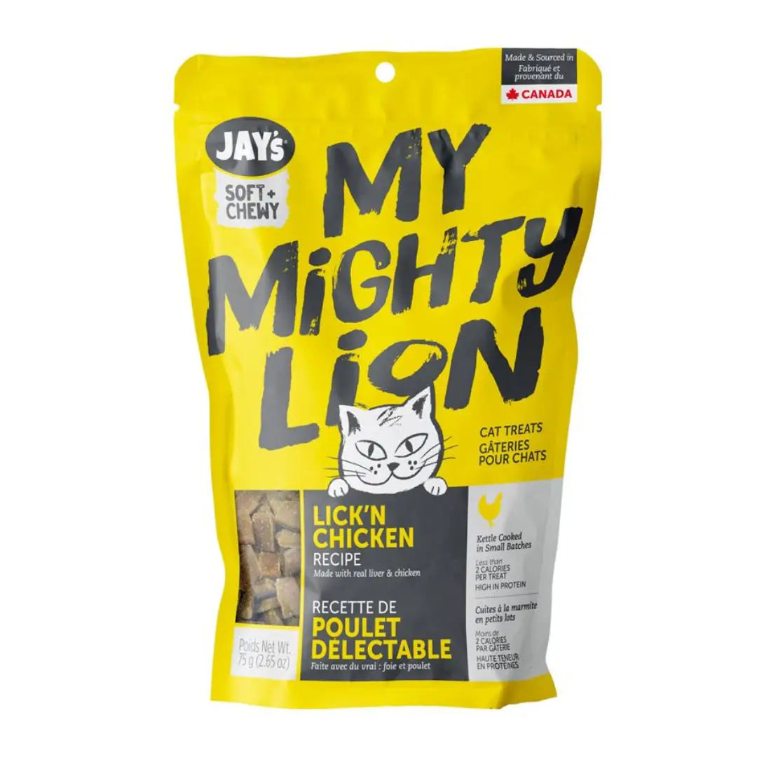 Jay's 🍁My Mighty Lion Chicken for Cats 75g