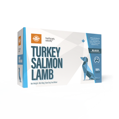 Big Country Raw 🍁Turkey Salmon Lamb 4Lb Carton