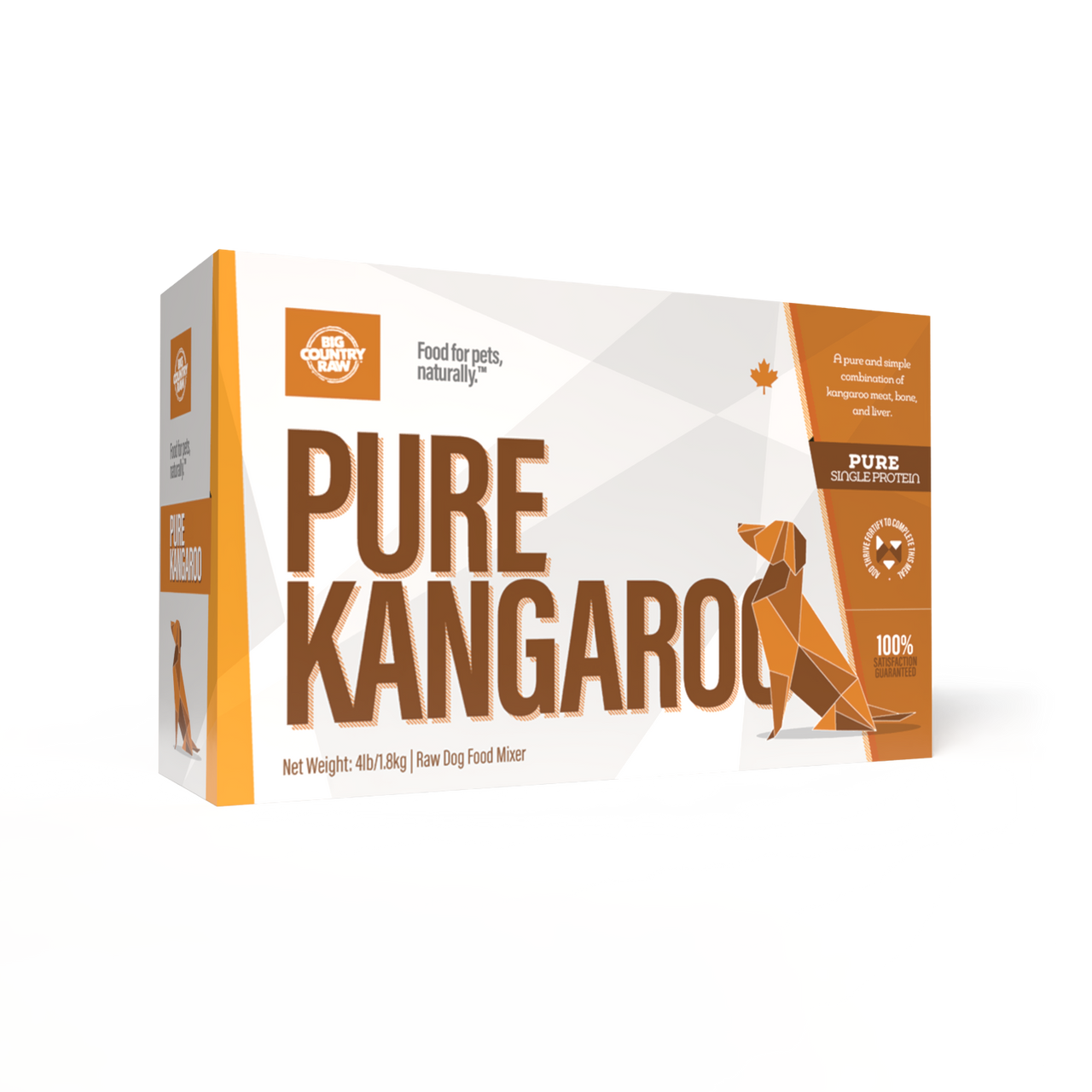 Big Country Raw🍁 Pure Kangaroo 4Lb Carton