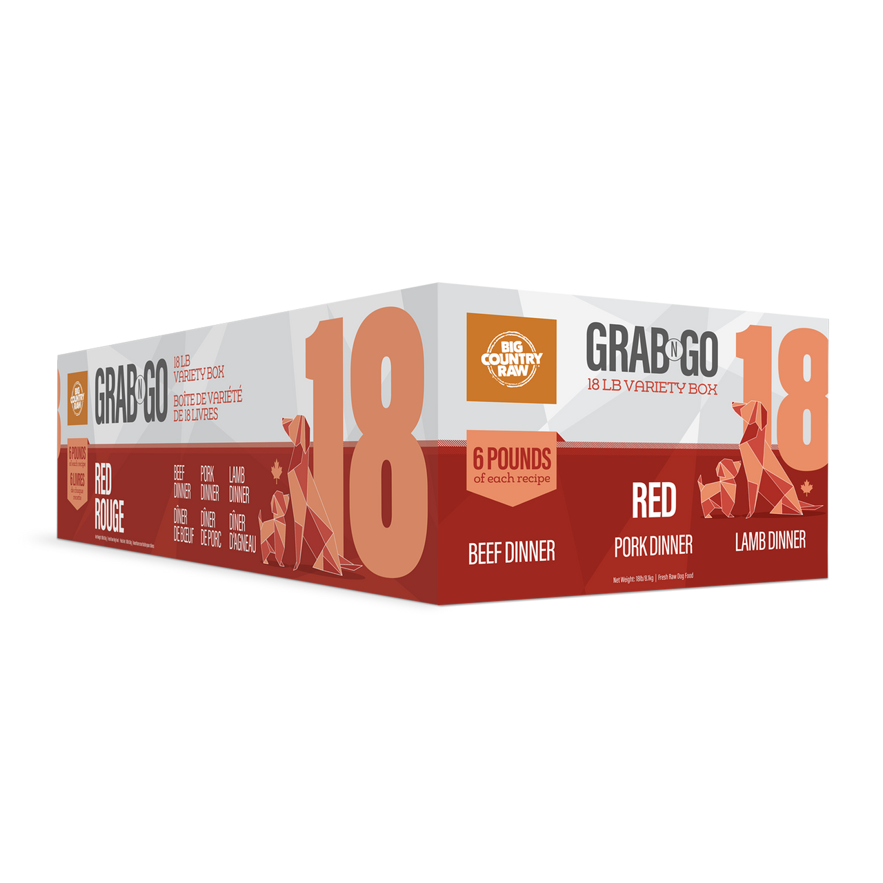 Big Country Raw🍁 Grab N Go Red Deal 18Lb