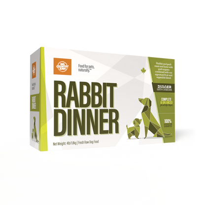 Big Country Raw🍁 Rabbit Dinner 4Lb Carton