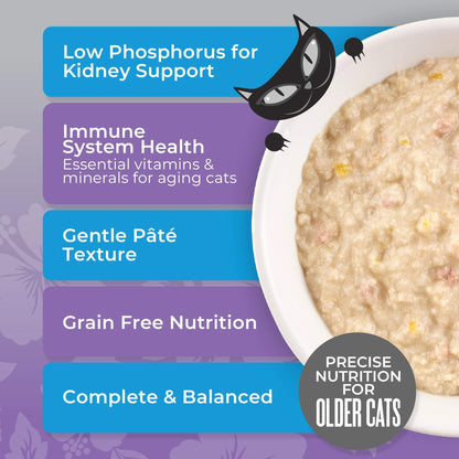 Tiki Cat Silver Pate Chicken, Duck and Duck Liver in Broth Cat Food 2.4oz