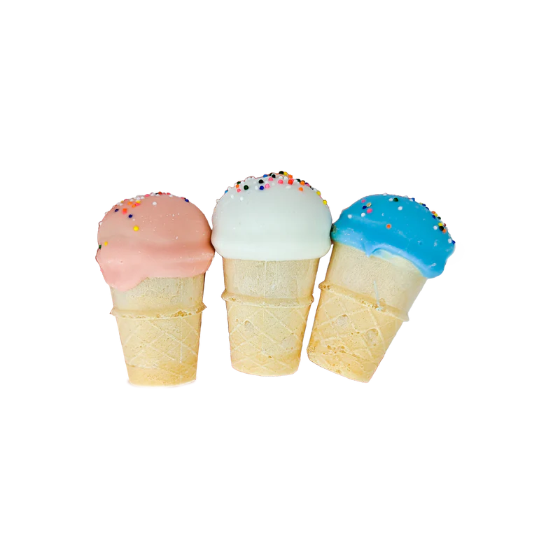 Bosco & Roxy's 🍁Sprinkled  I Ruv Ice Cream 3D Cones