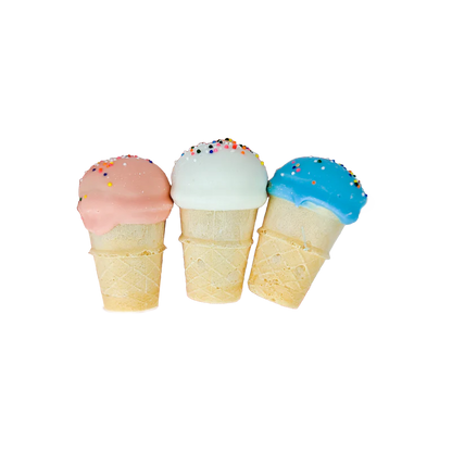 Bosco & Roxy's 🍁Sprinkled  I Ruv Ice Cream 3D Cones