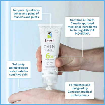 Kalaya 🍁Extra Strength Pain Relief 6 X Cream 120g