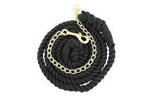 Ger-Ryan Black Cotton Lead with Chain