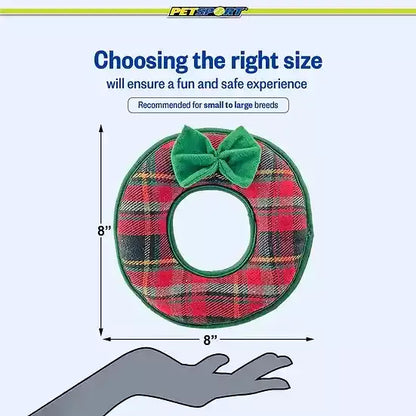 Holiday Plaid Wreath by PetSport