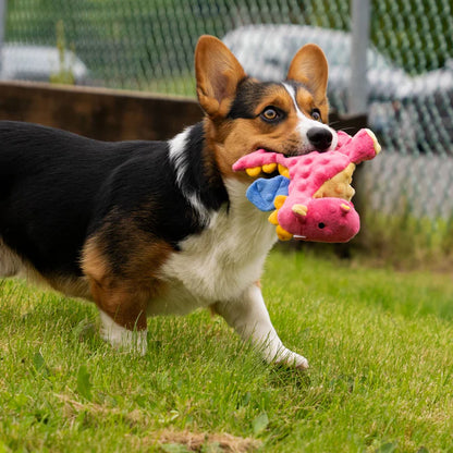 goDog Dragons Squeaky Dragon Pink