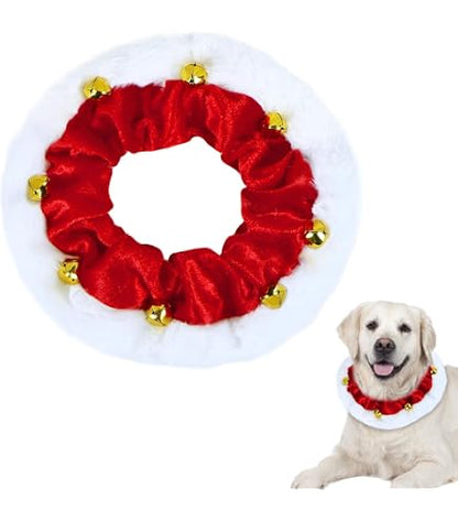 Huxley & Kent  Santa Neck Ruff with Bells