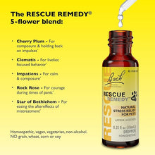 Bach Flower Essences Rescue Remedy for Pets 10ml