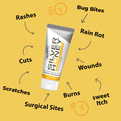 Absorbine Silver Honey Rapid Wound Repair Ointment 56.7g