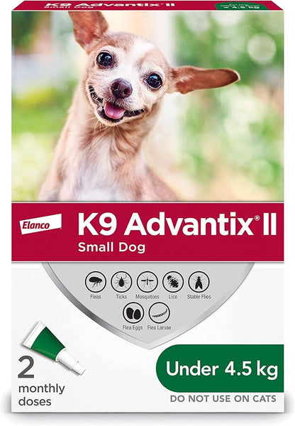 K9 Advantix II  Small Dog Under 4.5kg