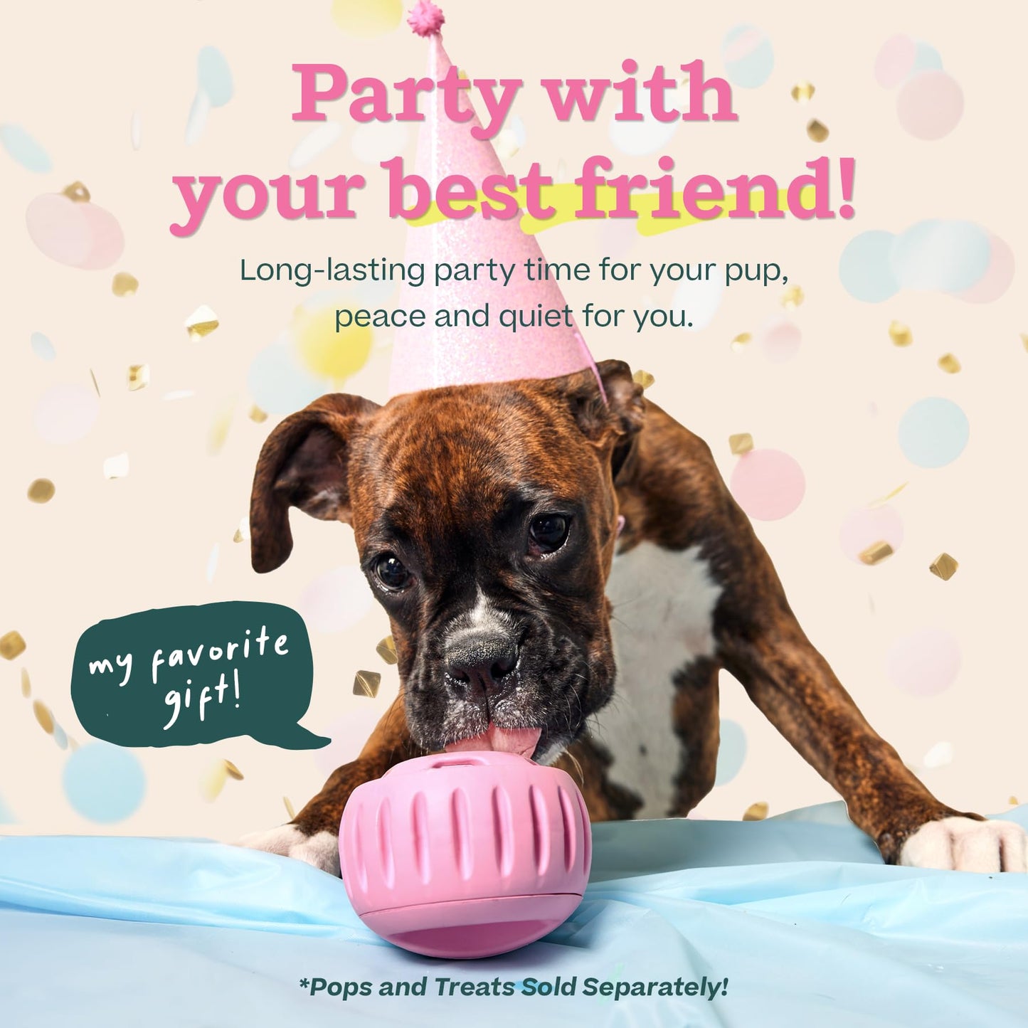 Woof Pupsicle Party Pink