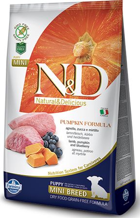 Farmina N&D Puppy Mini Lamb & Blueberry with Pumpkin