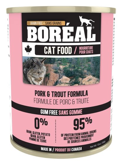 Boreal 🍁 Pork and Trout for Cats 369g