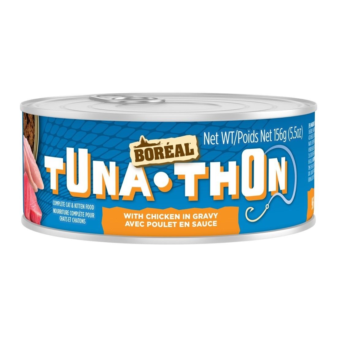 Boréal 🍁Tuna Red Meat in Gravy with Chicken 156g
