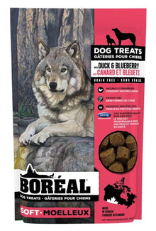 Boreal 🍁 Duck & Blueberry Soft Dog Treats 150g