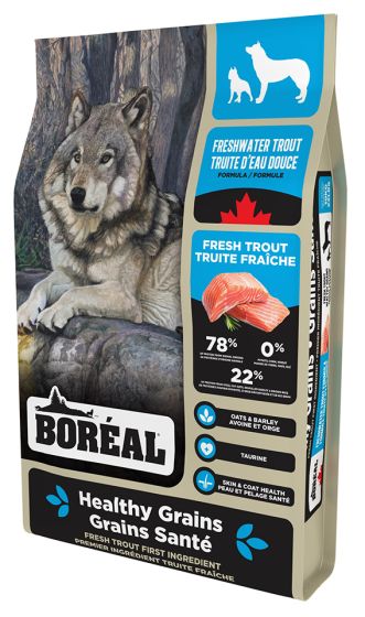Boreal Healthy Grains Freshwater Trout Dog Food