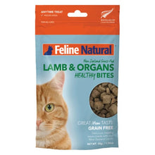 Feline Naturals Lamb & Organs 50g Healthy Bites Cat Treats