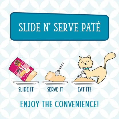 Weruva Cats In The Kitchen The Karate Kitty Beef & Salmon Dinner in Hydrating Puree for Cats 3oz