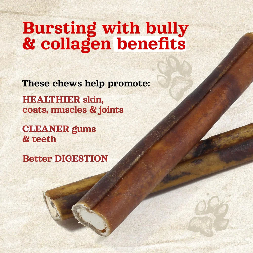 Natural Farm Bully Wrapped Collagen Stick - 12"