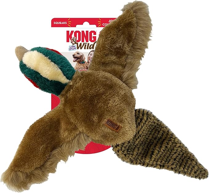 KONG Wild Low Stuff Pheasant Dog Toy