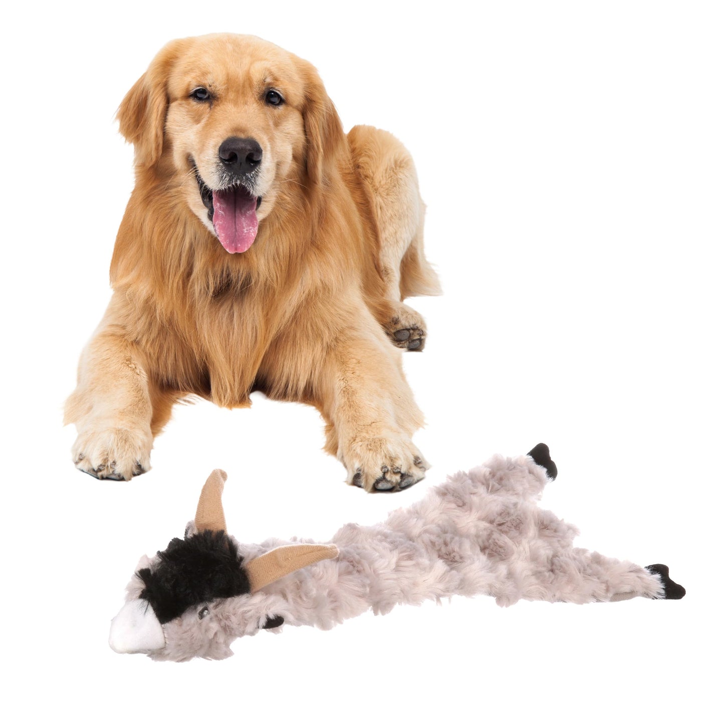 SPOT® Skinneeez™ Crinkler Goat 23" Dog Toy