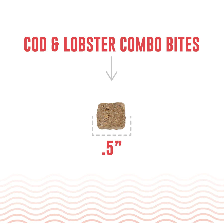 ICELANDIC+ Cod & Lobster Combo Bites Dog Treats 3oz